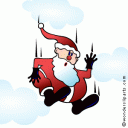 Falling Santa