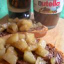 Erin’s Italian Nutella Toast with Pear Compote