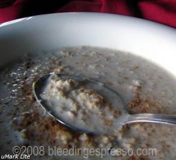 Oatmeal with Brown Sugar, Raisins, and Cinnamon on Flickr