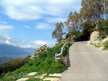 Road to the ruins, Tindari, Sicily on Flickr