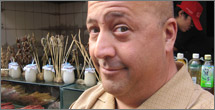 Andrew Zimmern of Bizarre Foods