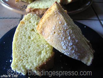 Olive oil & limoncello cake on Flickr