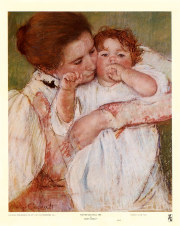 Mother and Child by Mary Cassatt on AllPosters.com