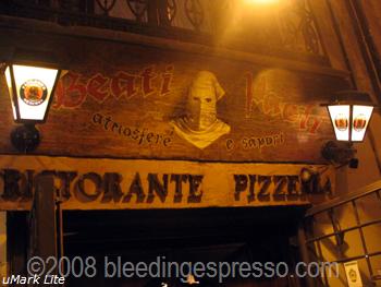 Beati Paoli Ristorante Pizzeria, Palermo, Sicily on Flickr