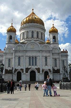 Cathedral of Christ the Redeemer, Moscow, Russia