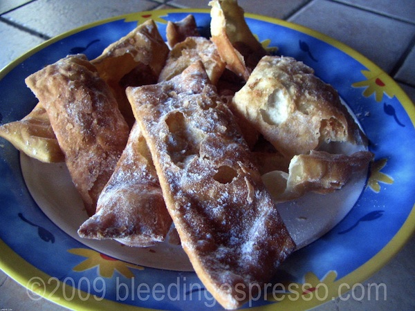 chiacchiere for carnevale