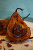 Baked pear with Nutella