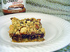 Nutella Cherry Oatmeal Squares