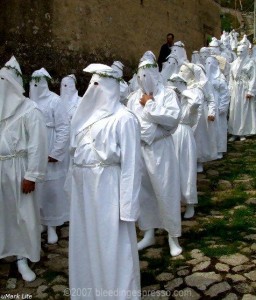 Sabato Santo procession, Badolato 2007