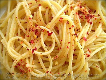 Spaghetti aglio olio e peperoncino on Flickr