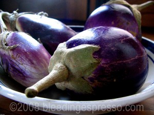 Eggplants/Aubergine/Melanzane