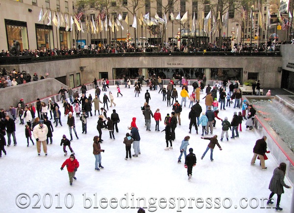 Rockefeller Center skating rink