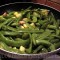 Green beans, potatoes, and pancetta