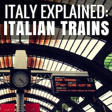 Italian Trains by Jessica Spiegel